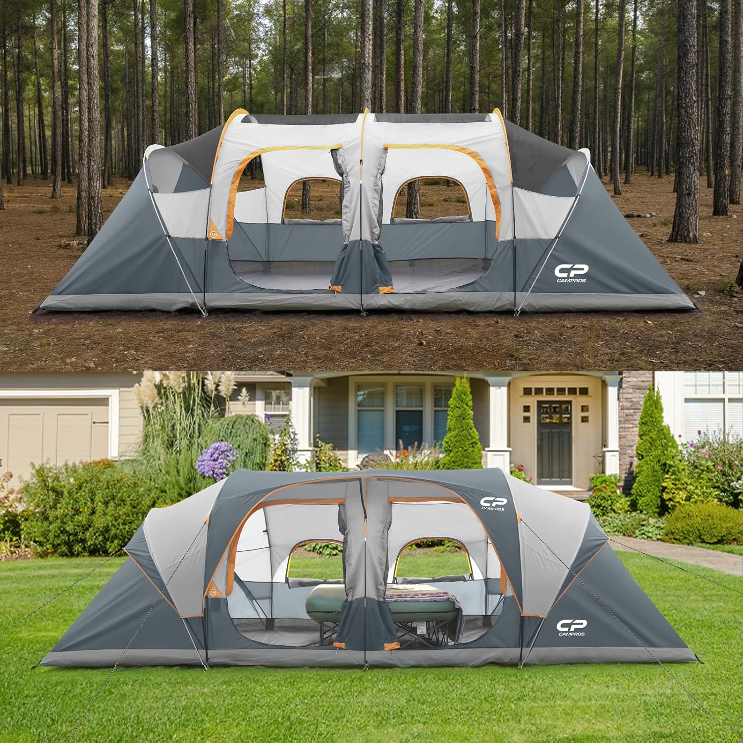 Thumbnail 6 de CAMPROS CP Tent 12-Person 3-Room Family Tent