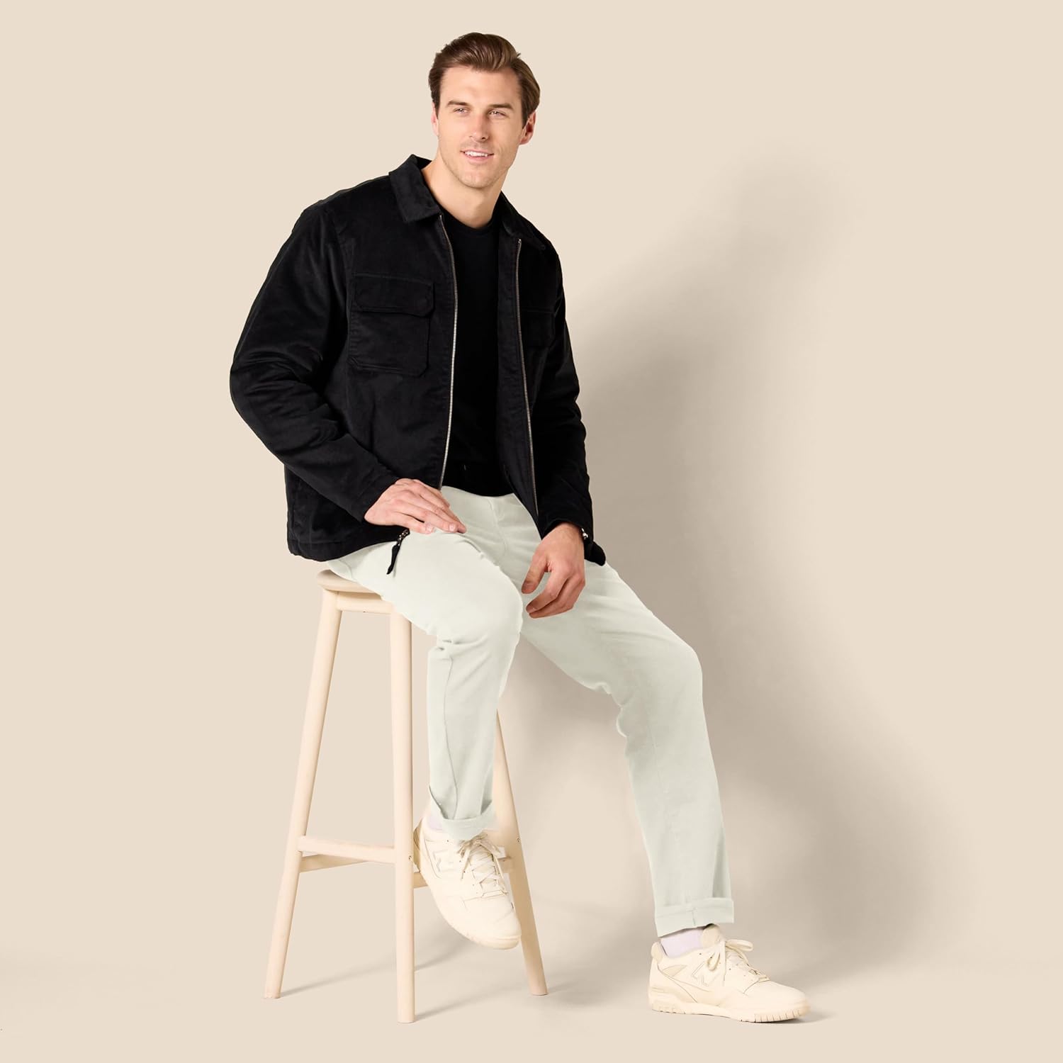 Thumbnail 6 de Amazon Essentials Men’s Slim-Fit 5-Pocket Stretch Twill Trousers