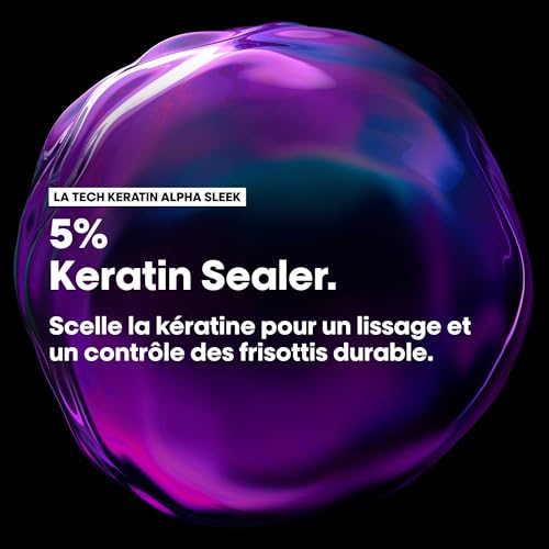 Detalle 2 de L'Oréal Professionnel Serum Cheveux Lisse Miroir Keratin Alpha Sleek – 50 ml