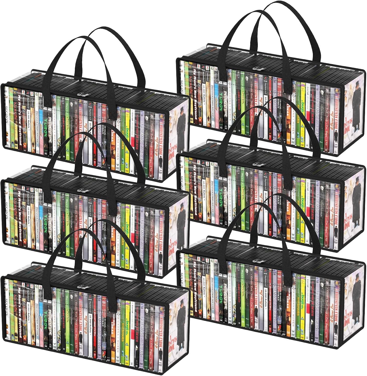 Detalle de Lifewit DVD Storage Bags, 210-disc capacity
