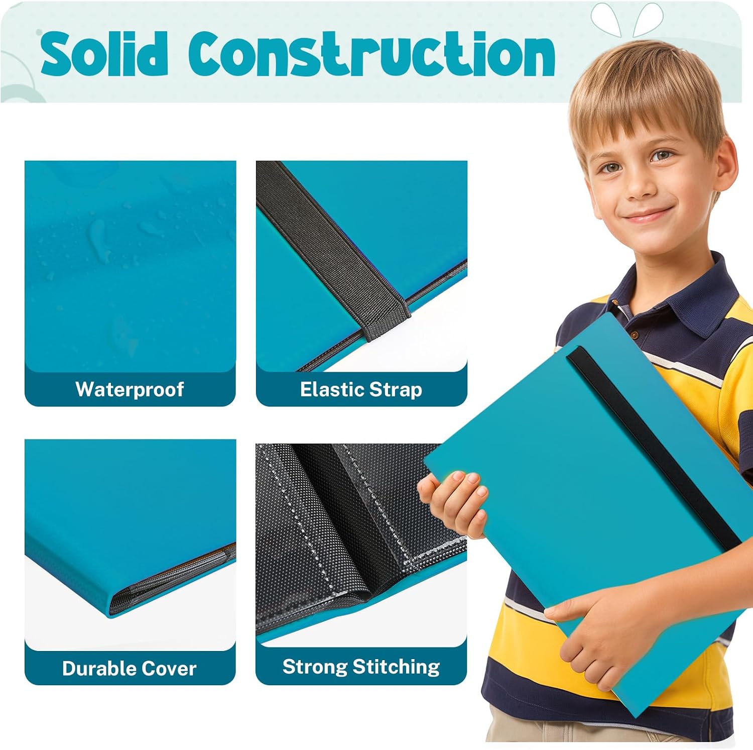 Detalle de Trading Card Binder, 20 Pages
