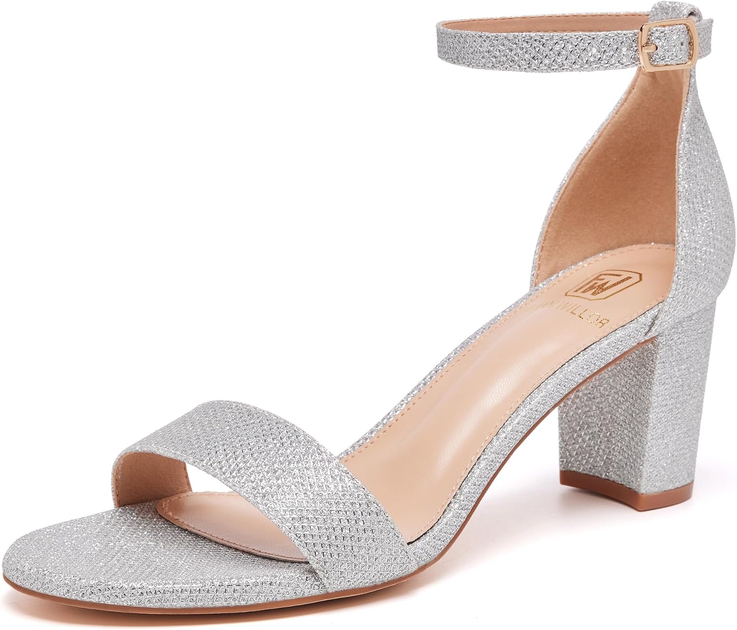 Thumbnail 6 de FW FRAN WILLOR Open-Toe Block-Heel Sandals with Adjustable Ankle Strap