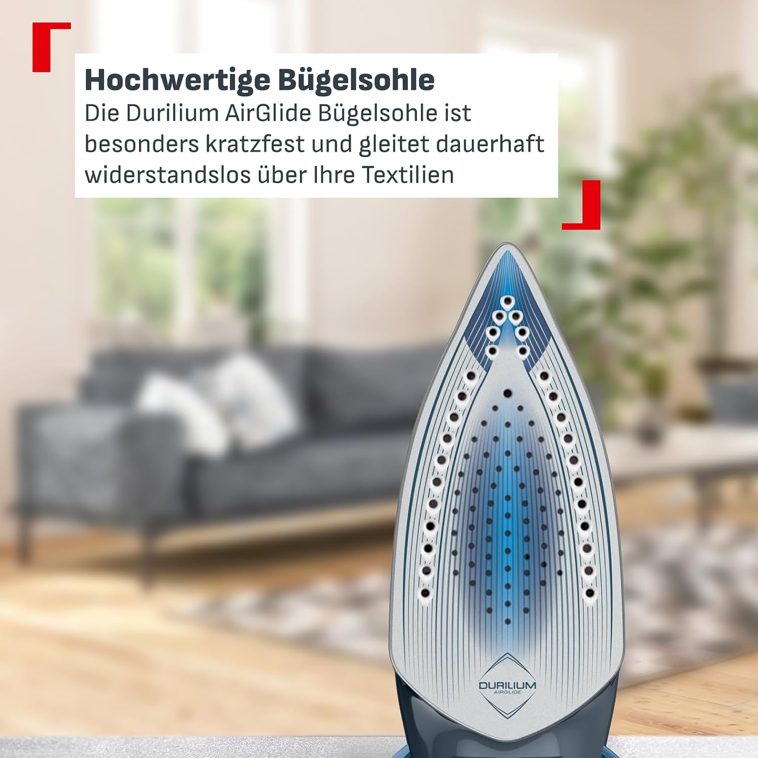Detalle de Tefal Dampfbügeleisen Ultragliss Plus FV6842 – 2800 W mit abnehmbarem Kalk-Kollektor