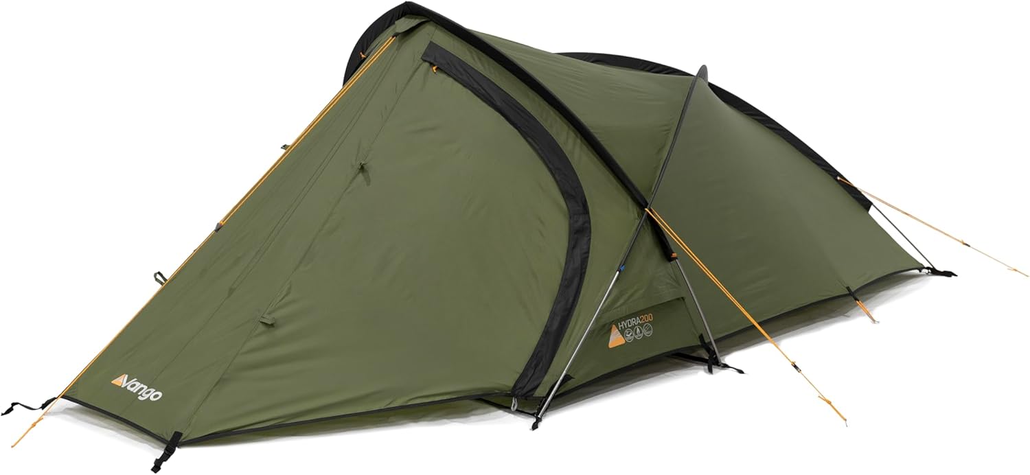 Detalle de Vango Hydra 200 Lightweight 2 Man Tent – Semi-Geodesic for Backpacking