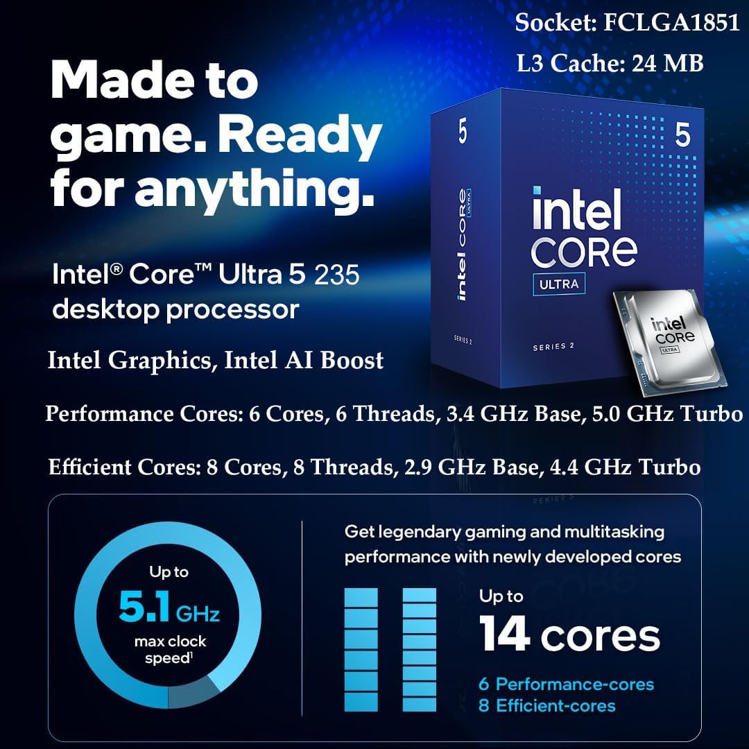 Detalle 2 de Dell Business Desktop Intel Core Ultra 5 235