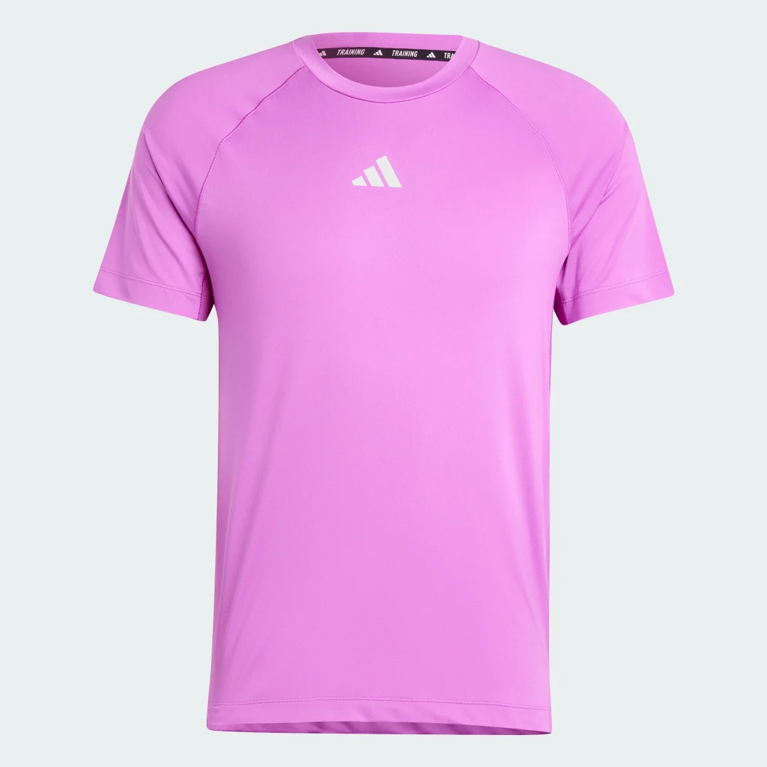 Thumbnail 3 de Camiseta Gym+ Training de Adidas en violeta