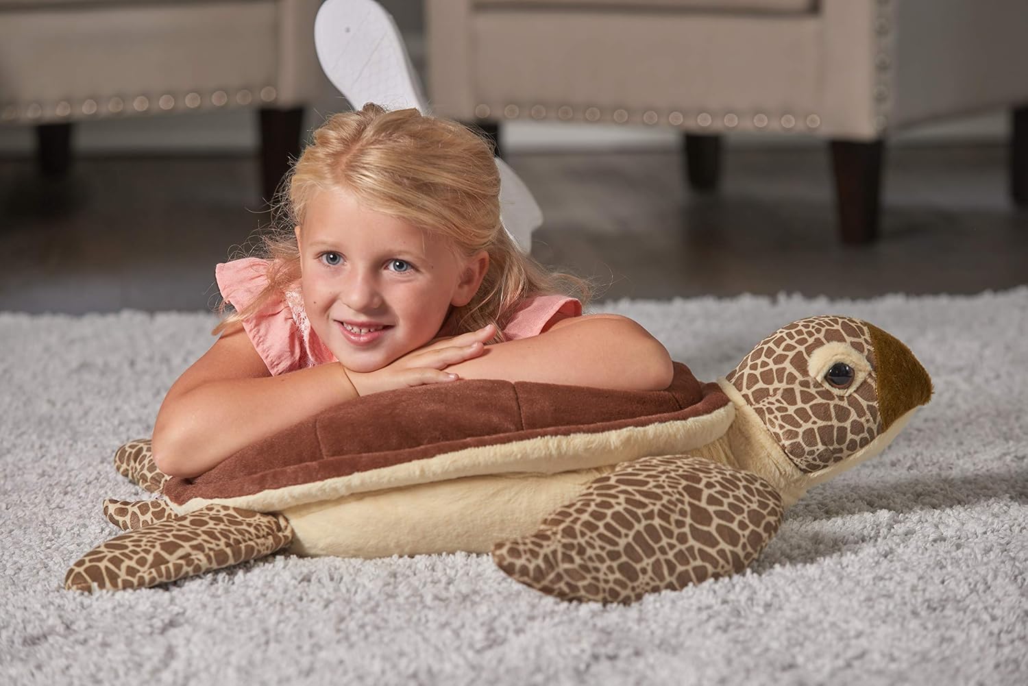 Detalle de Wild Republic Sea Turtle Plush, 30 Inches