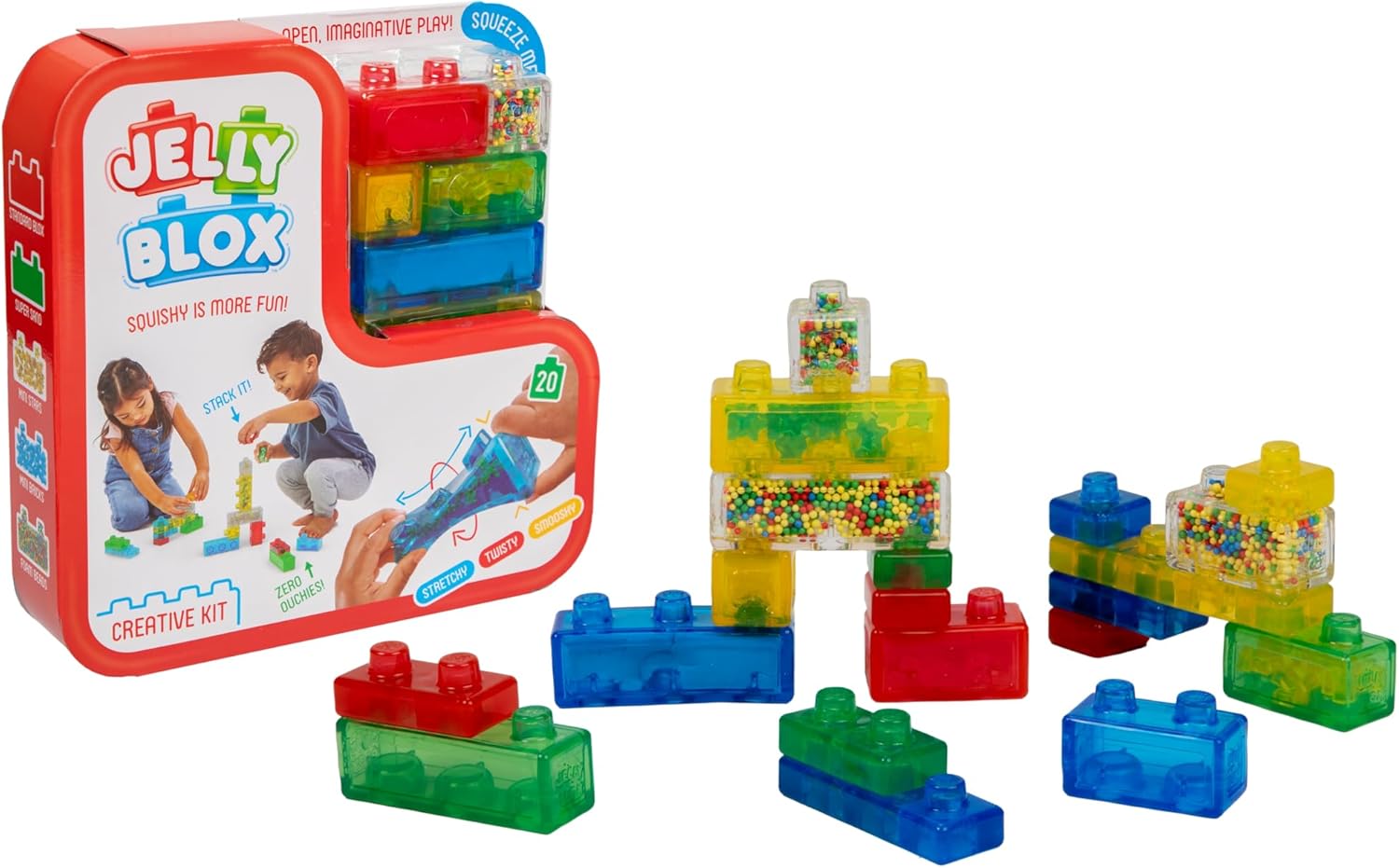 Detalle de JELLY BLOX Kit Creativo 20 piezas