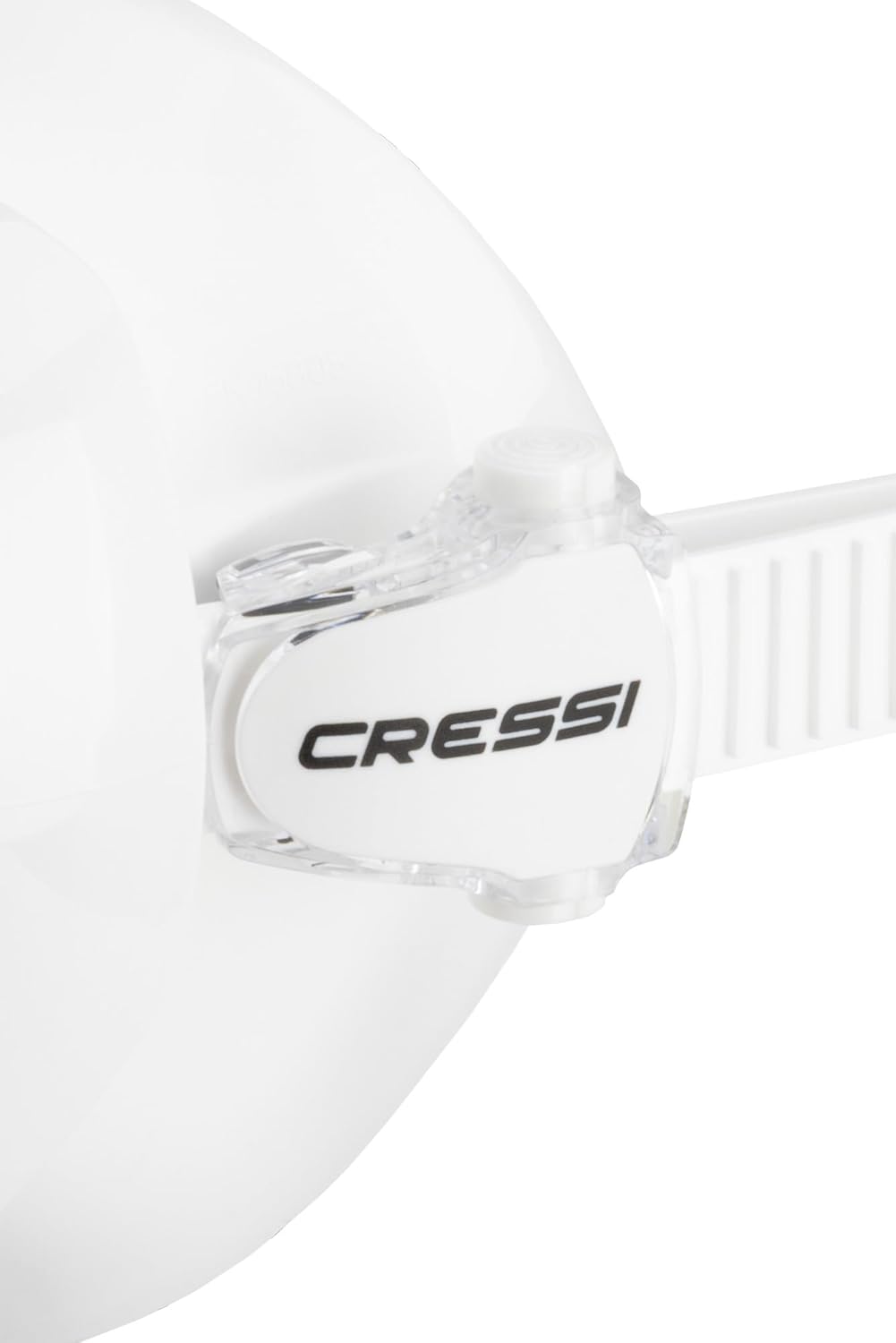 Detalle de Cressi Depuis 1946 - Honey, Masque Compact pour Femmes : silicone souple et verre ultra transparent, grand champ de vision