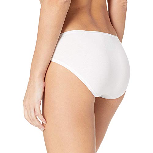 Detalle 1 de Amazon Essentials Slip bikini in cotone da donna, confezione da 6, taglia 44