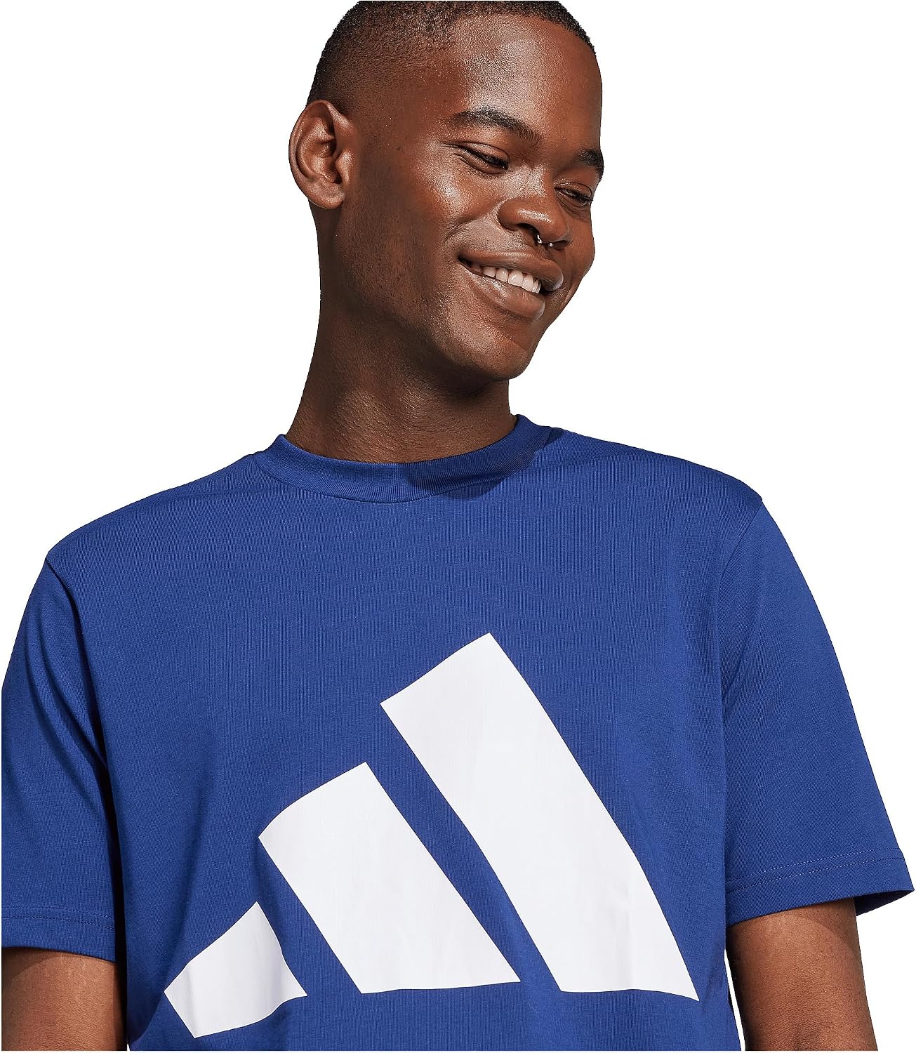 Thumbnail 2 de Adidas Herren Essentials Big Logo Single Jersey Tee – Regular Fit, 100% Baumwolle