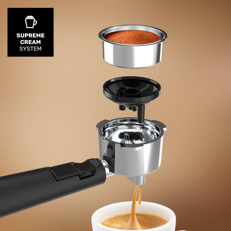 Thumbnail 1 de Cafetera Espresso Taurus Trento 1,5 L 20 Bares con panel táctil y vaporizador