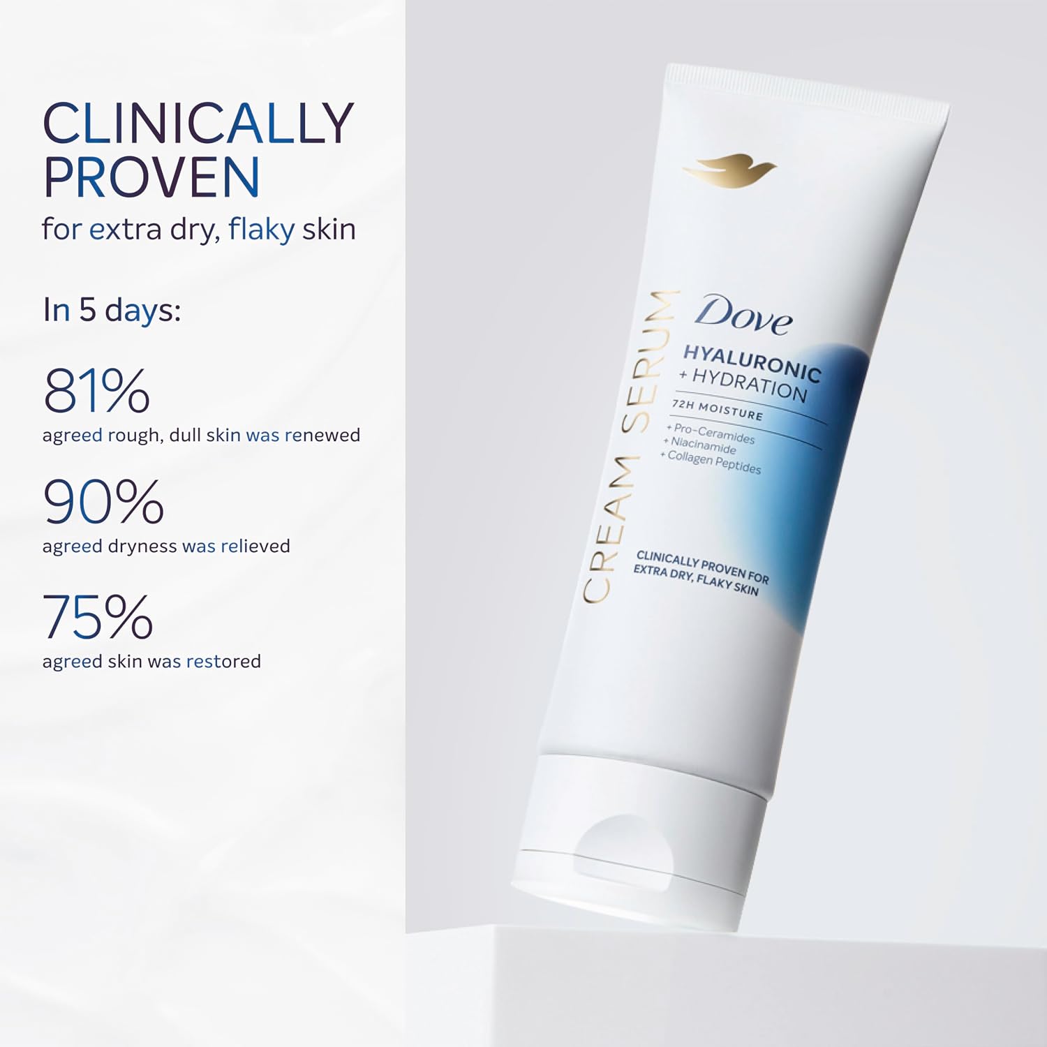Detalle 2 de Dove Body Cream Serum, 8 oz