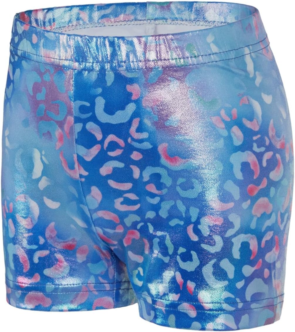 Detalle de Girls gymnastics leotard set Sparkling gradient