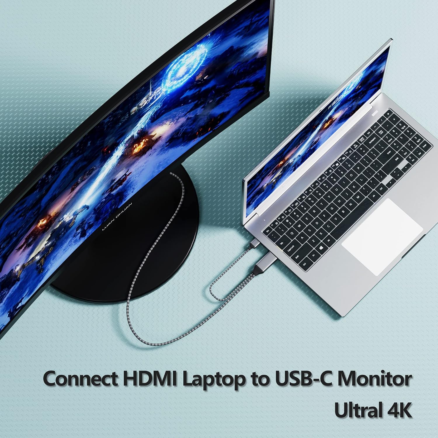 Thumbnail 5 de Cable HDMI a USB C 4K 60Hz - Perfecto para MacBook Pro 🌟