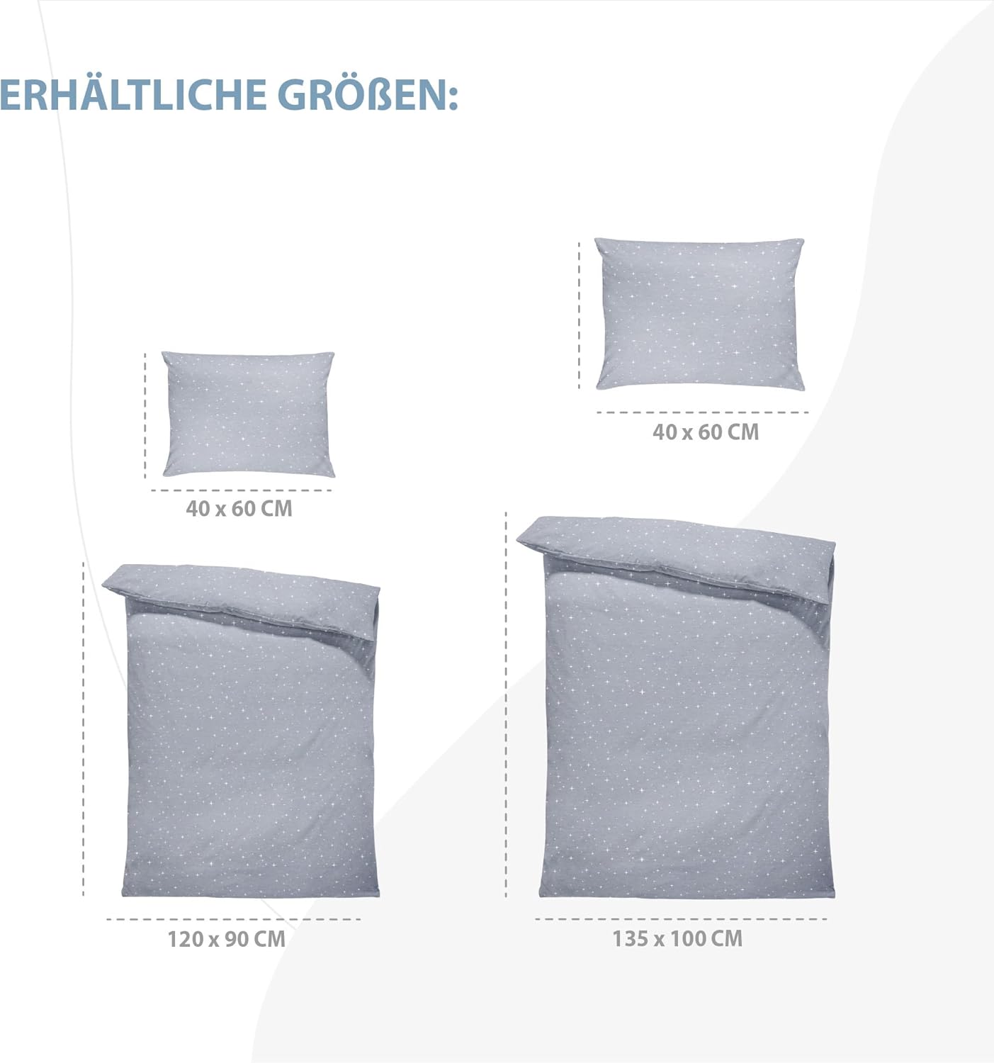 Thumbnail 2 de Kinderbettwäsche 90x120 cm Baumwolle Oeko-Tex
