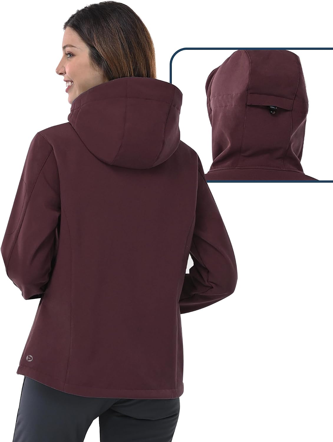 Detalle 2 de Outdoor Ventures Jacke Damen Softshelljacke