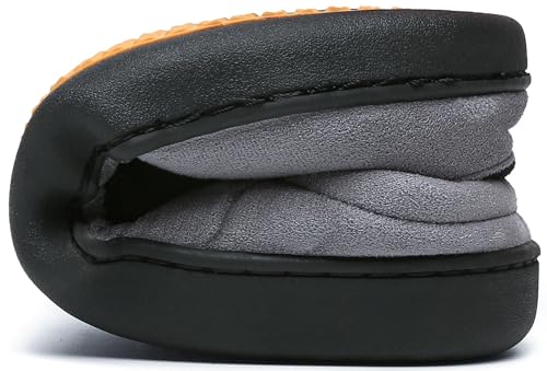 Detalle de Mishansha Pantofole invernali 48 EU, memory foam, fodera in pile e suola antiscivolo