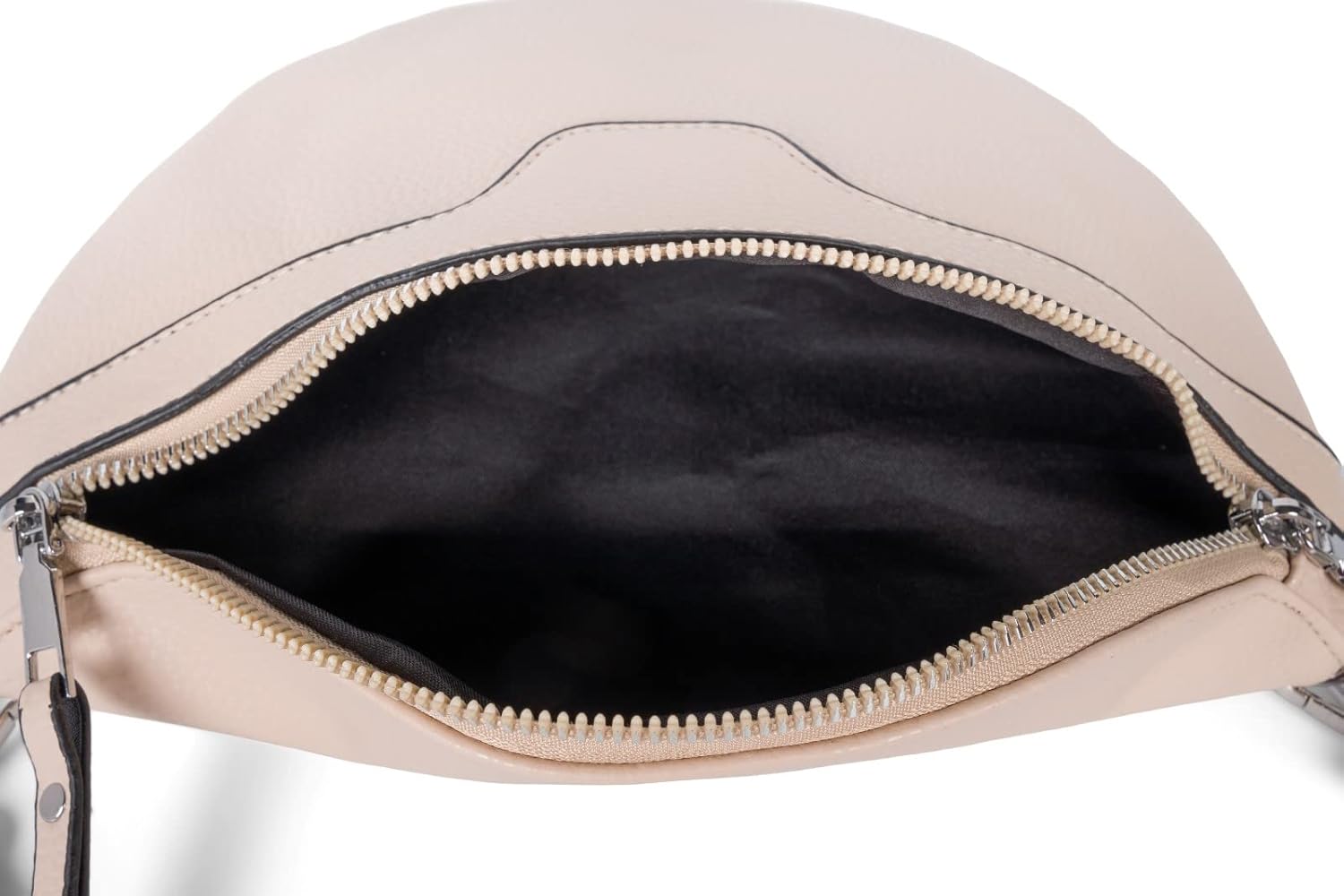 Detalle de styleBREAKER Borsa a tracolla da donna a forma di mezza luna – modello semplice 02012380