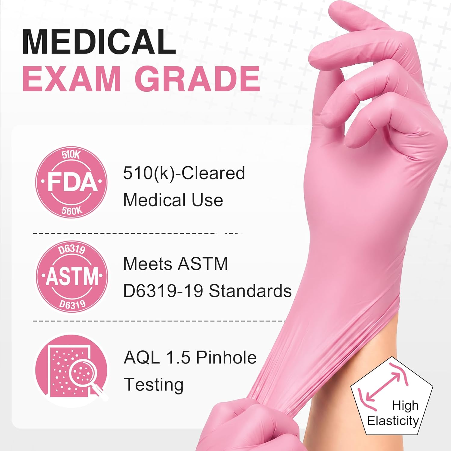 Thumbnail 1 de Schneider Nitrile Exam Gloves: 4-mil, Latex-Free, Powder-Free, Food Safe