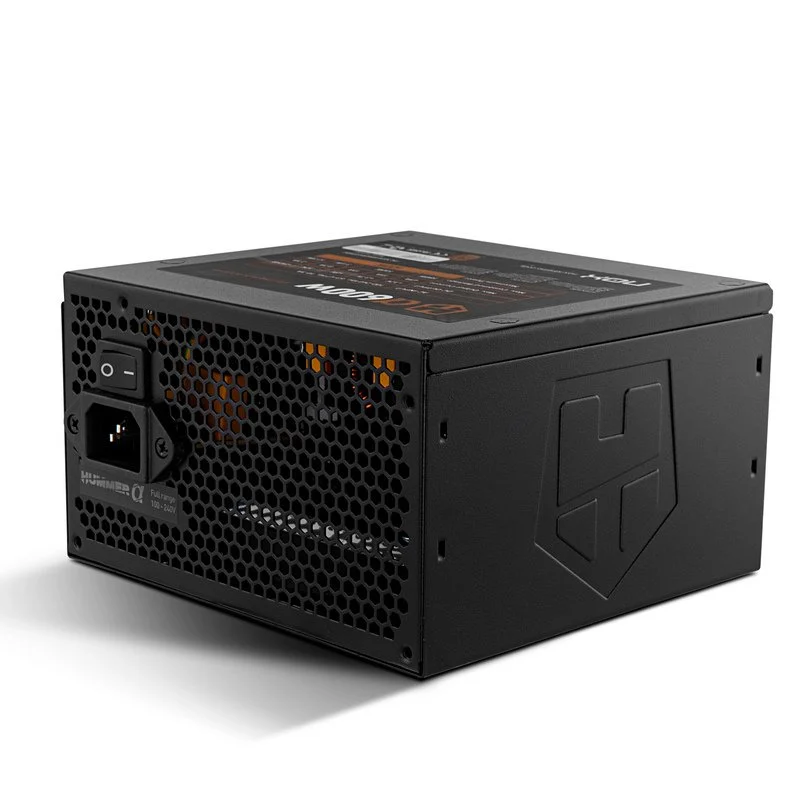 Detalle 2 de Nox Hummer Alpha 600W 80 Plus Bronze: fuente de alimentación eficiente y pensada para montar con calma
