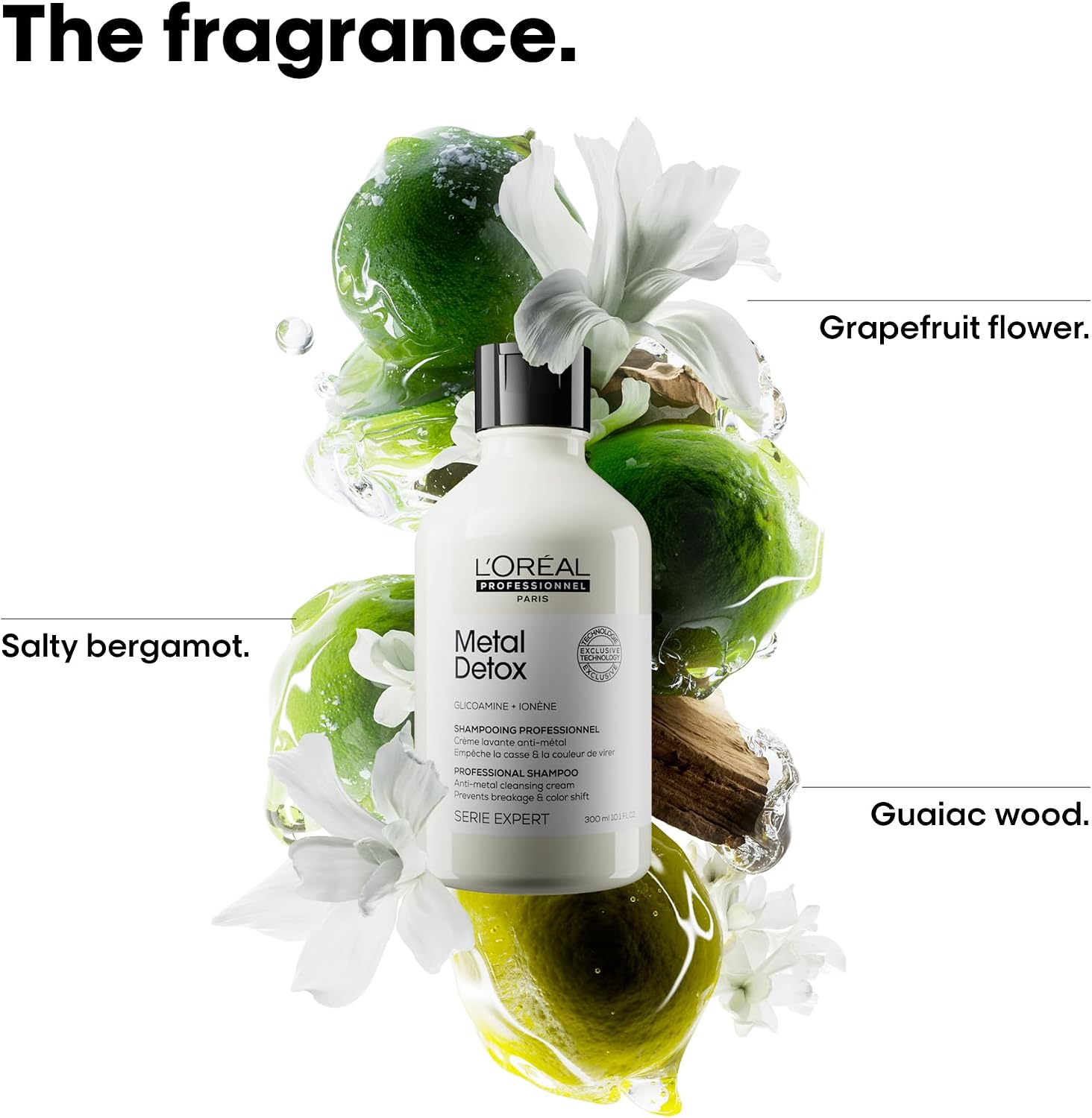 Thumbnail 6 de L’Oréal Professionnel Metal Detox Shampoo (300ml) — sulphate-free vegan clarifying for colour and breakage protection