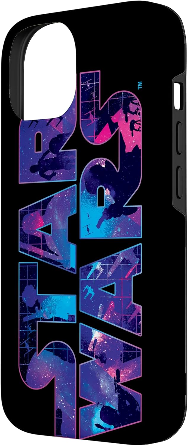 Thumbnail 1 de Star Wars Logo Retro 90s Galaxy Coque pour iPhone 14