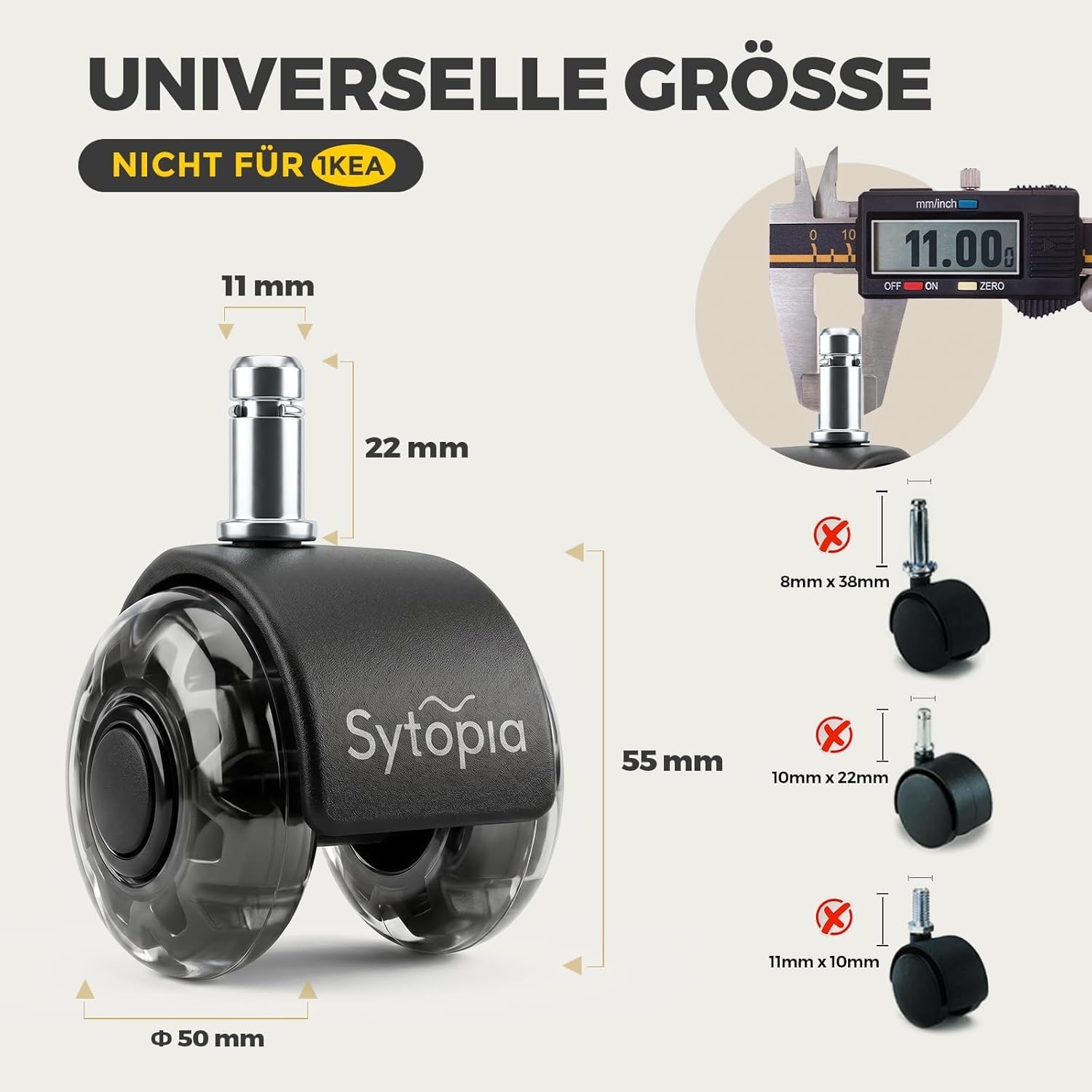 Thumbnail 2 de Sytopia Sedia da ufficio 11 x 22 mm 50 mm