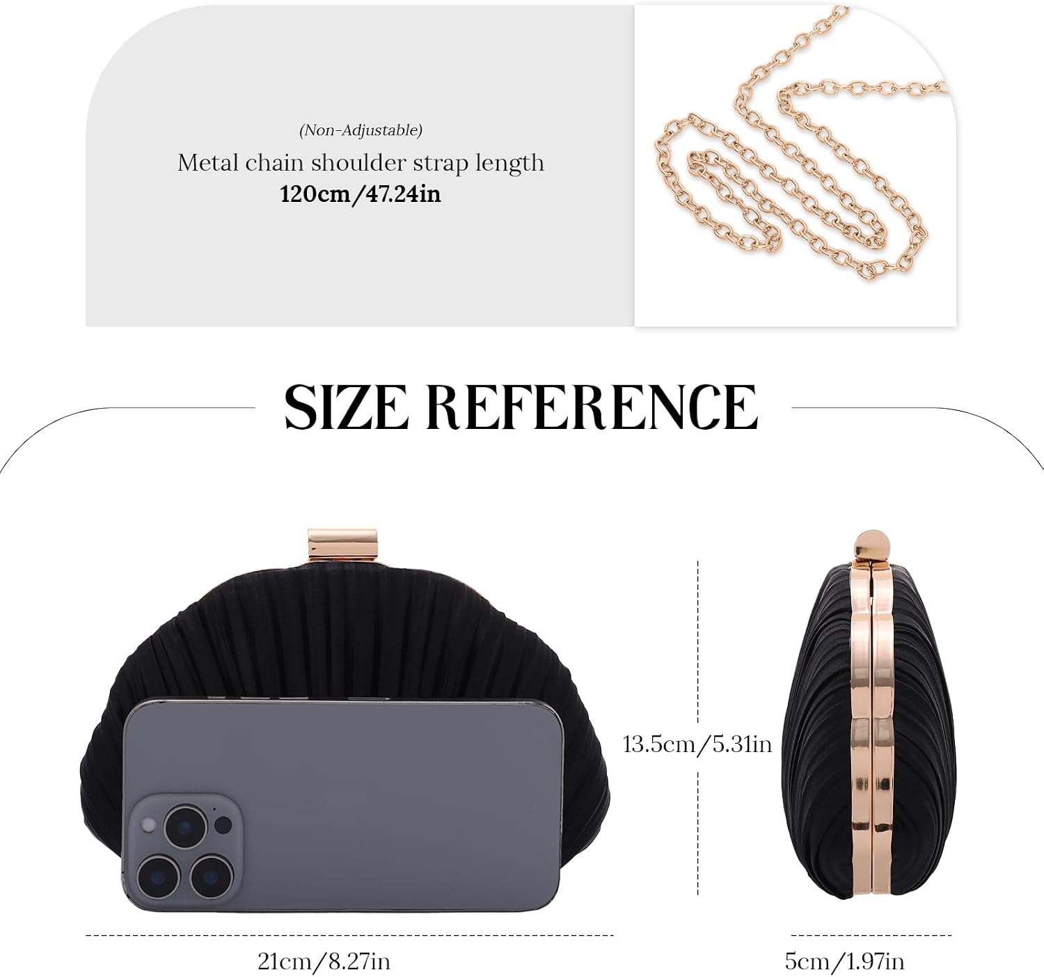 Thumbnail 3 de Fecialy Shell Shaped Clutch Purse
