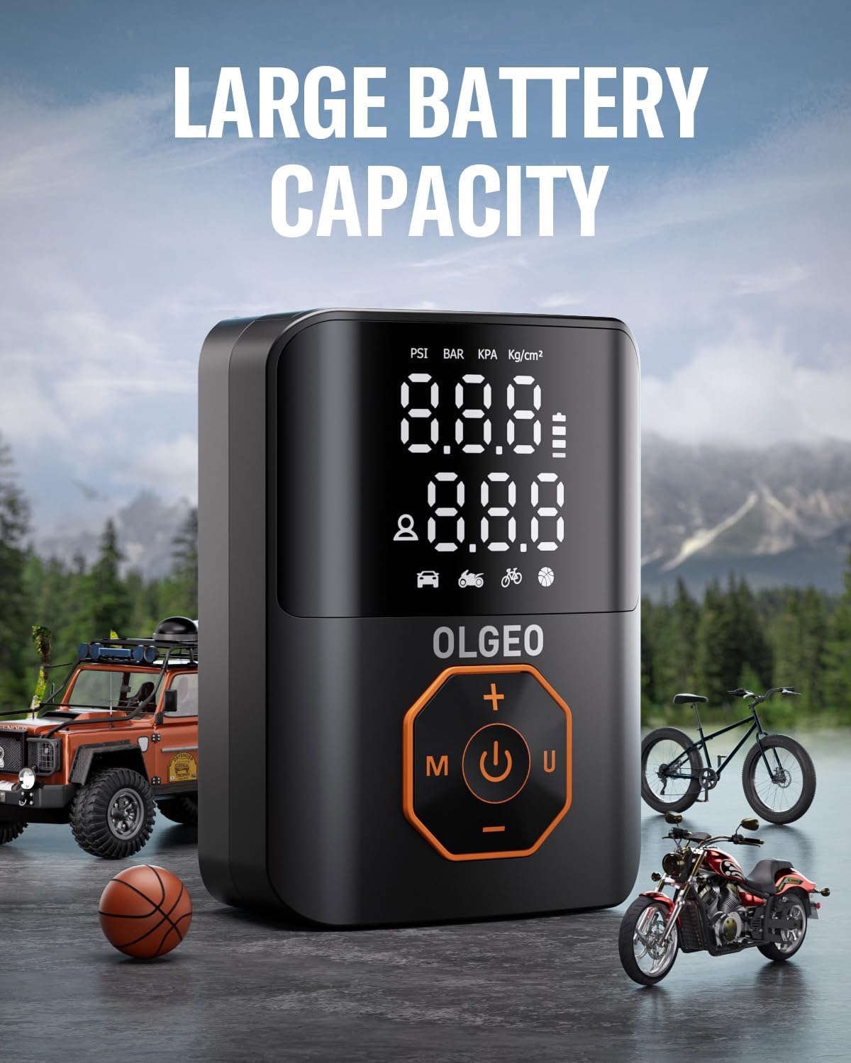 Thumbnail 5 de Tire Inflator Portable Air Compressor 160 PSI 📈