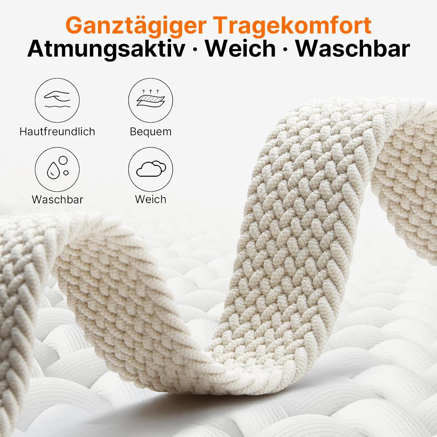 Detalle de Fullmosa Nylon Uhrenarmband 20mm