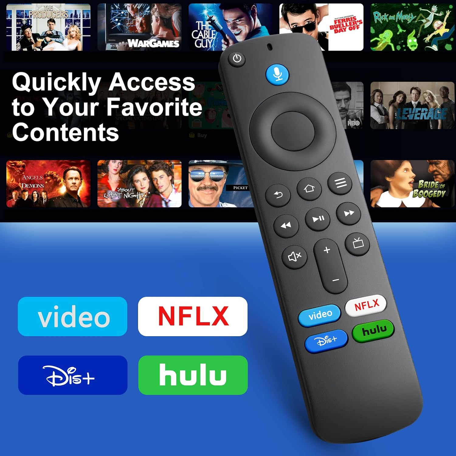 Thumbnail 4 de Voice Replacement Remote Control for Fire TV Stick