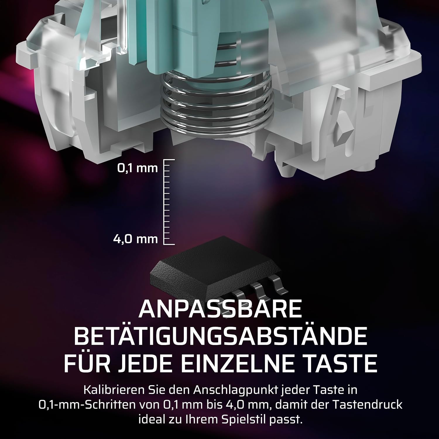 Thumbnail 6 de CORSAIR K70 PRO TKL RGB (MGX) – Mechanische Gaming-Tastatur mit Rapid Trigger, FlashTap (HW) und 8.000 Hz, QWERTZ, schwarz