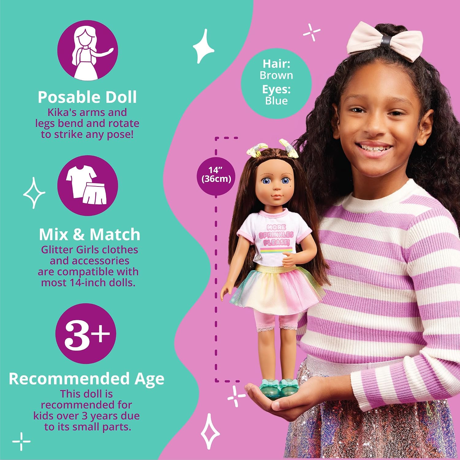 Thumbnail 3 de Glitter Girls - Kika, Poupée de Mode posable 36 cm : verdict et conseils d’achat