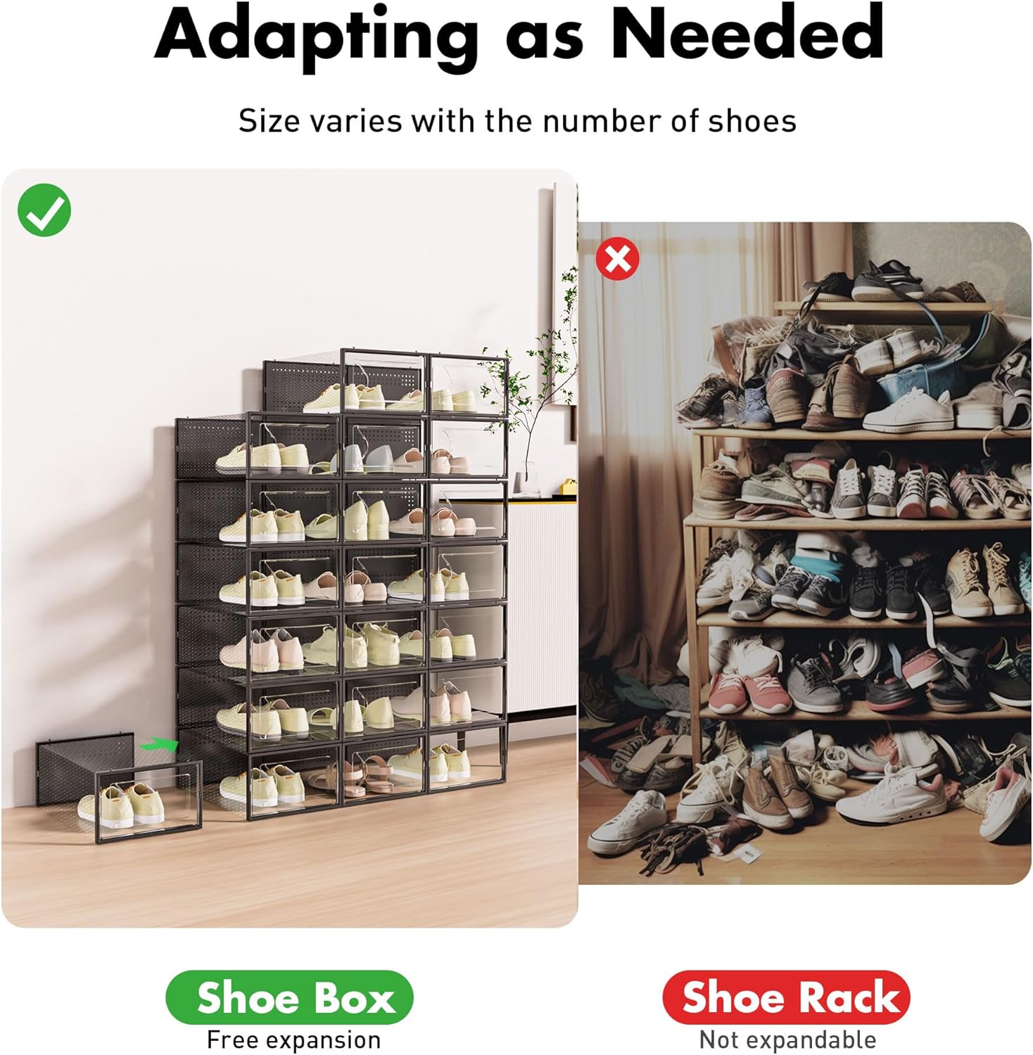 Thumbnail 3 de Foluck Shoe Storage Box 15-Pack for Sneakers