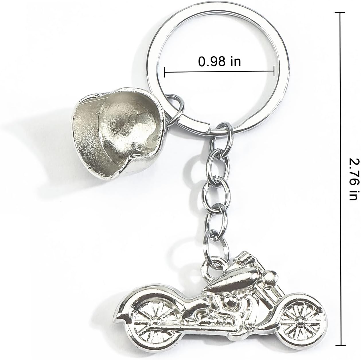 Thumbnail 1 de Gallkeat Motorrad Schlüsselanhänger – Metall, Drive Safe Anhänger