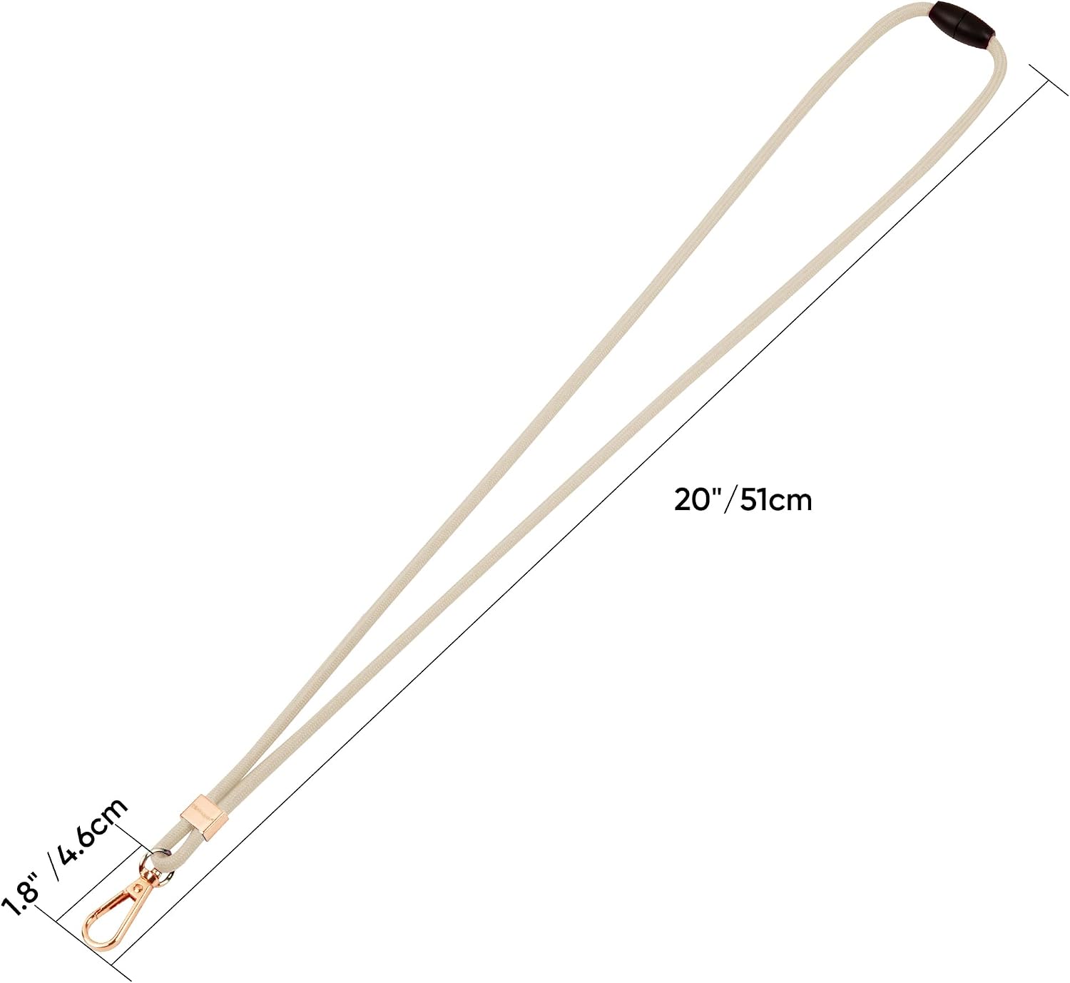 Detalle 2 de Wisdompro Breakaway Lanyards 20-inch