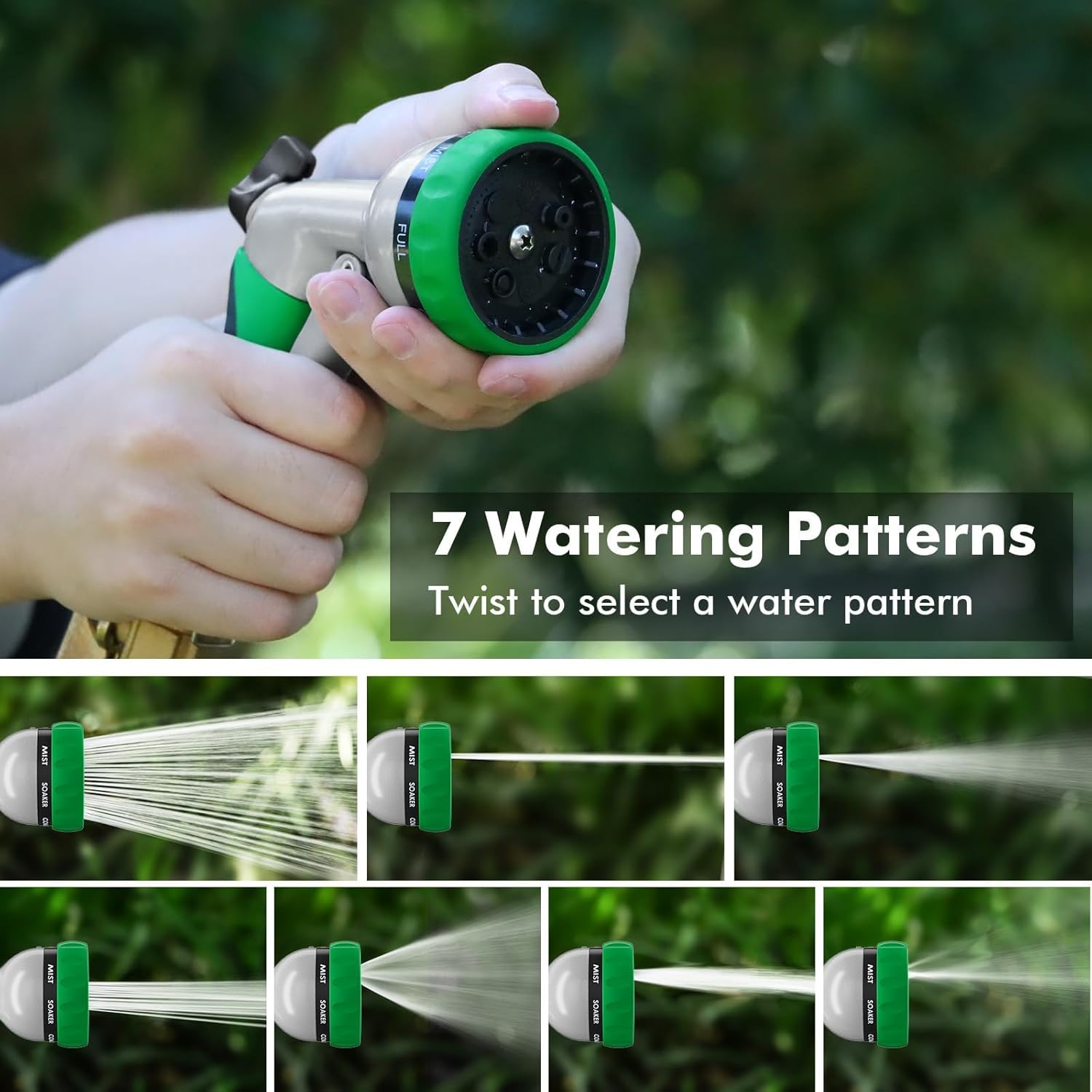 Thumbnail 2 de RESTMO Garden Hose Nozzle 7 Patterns