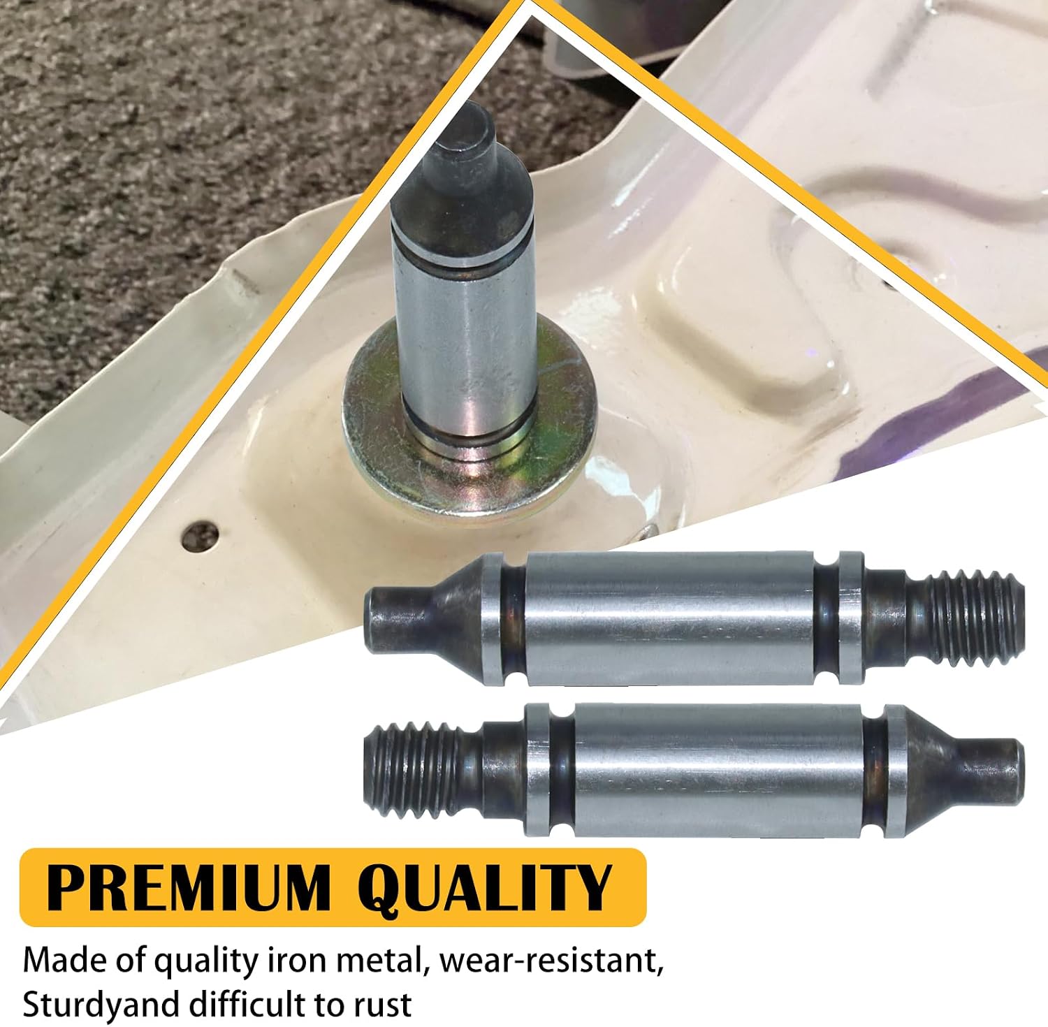 Thumbnail 5 de BOSFLAG W10359271 Dryer Drum Roller Shaft, 2-Pack for Whirlpool Dryers
