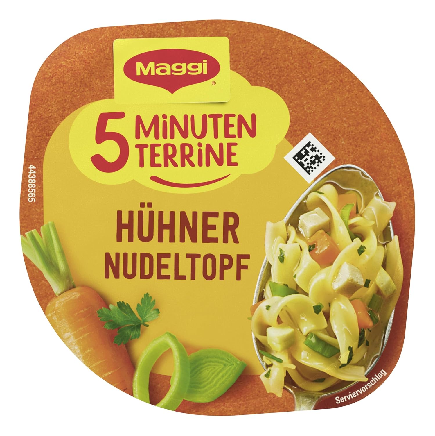 Detalle 2 de Maggi 5 Minuten Terrine Hühner Nudeltopf – 8er Pack (8 x 41g)