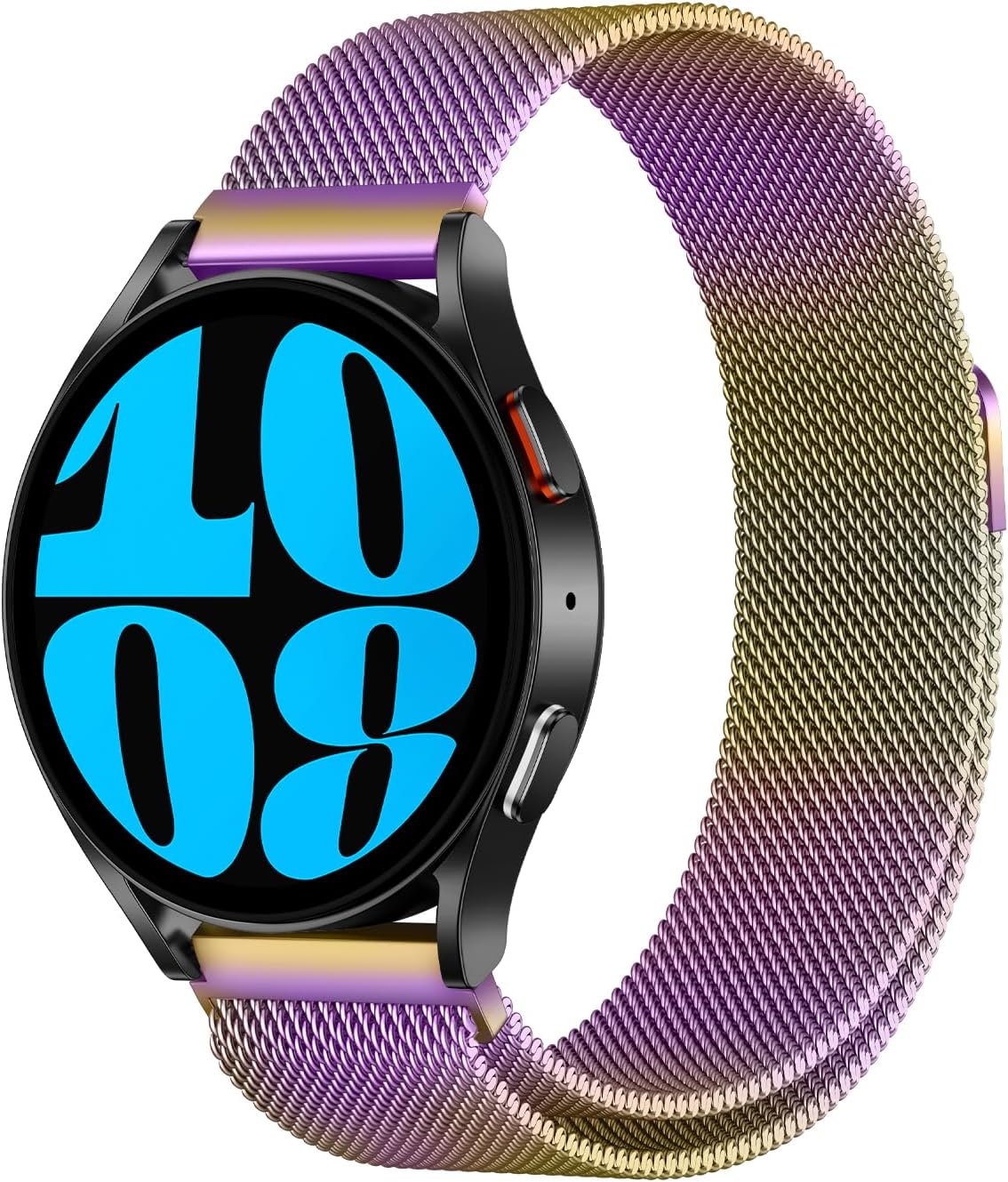 Thumbnail 1 de SYSMYXGS Edelstahl Mesh Uhrenarmband 18/20/22 mm – magnetischer Verschluss, kompatibel mit Damen & Herren