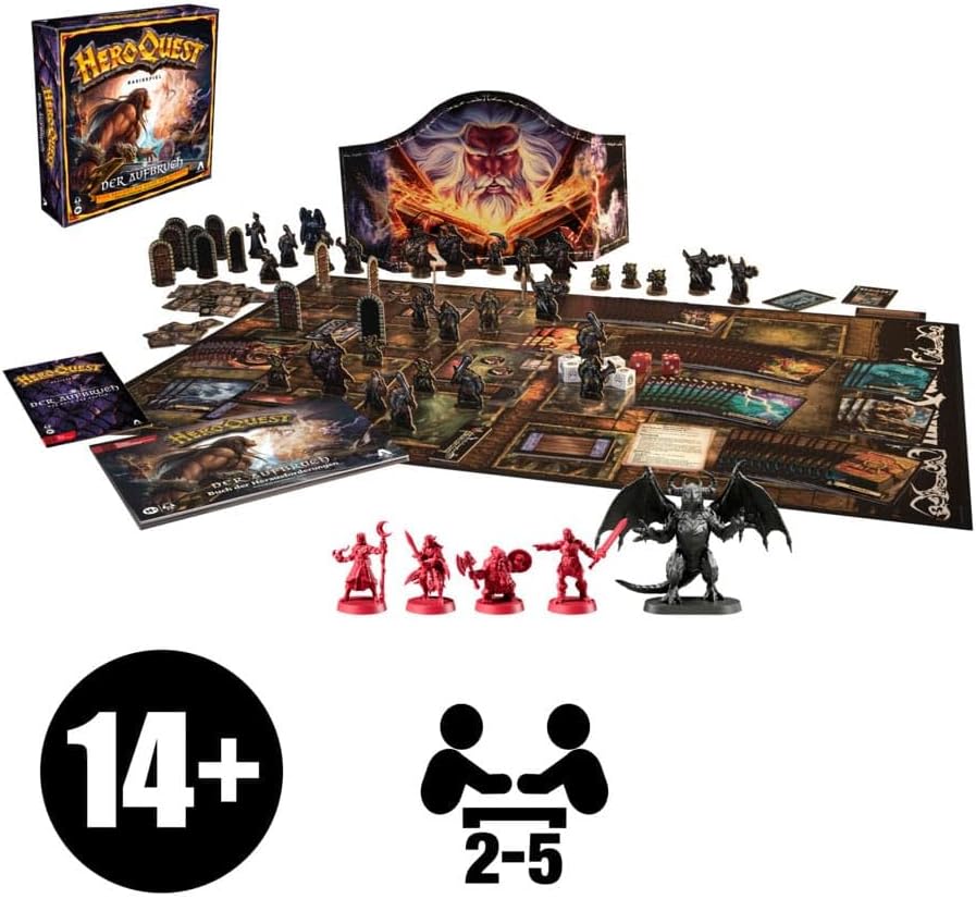 Thumbnail 3 de Avalon Hill HEROQUEST First Light (26,7 cm x 6,3 cm) – Einstieg in „The Spread“