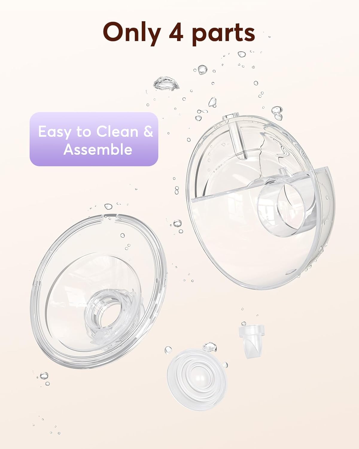 Thumbnail 6 de Haokoo Wearable Electric Breast Pump (Hands-Free & Wireless) with 4 Modes, 12 Levels and Anti-Leak