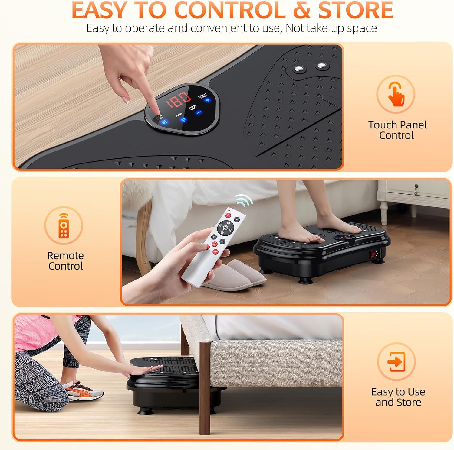 Thumbnail 3 de Vibration Plate with 180 Speeds ⚙