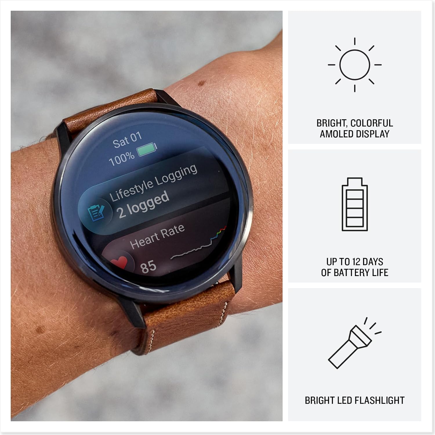 Detalle de Garmin Venu 4 45mm GPS Smartwatch