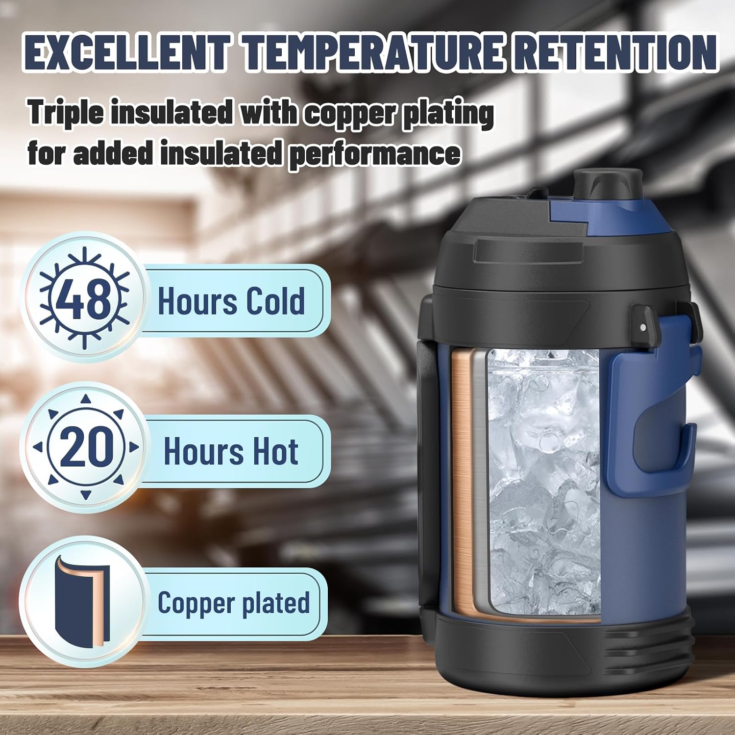 Detalle de Zukro 1 Gallon Water Jug Review
