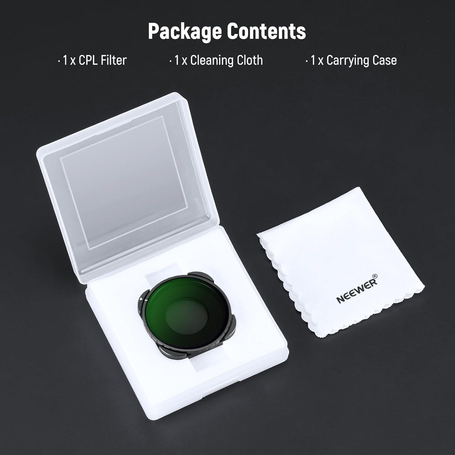 Thumbnail 6 de NEEWER Rotating CPL Filter for GoPro Hero 13/12/11/10/9 (FL-GP23) – Multicoated HD polariser