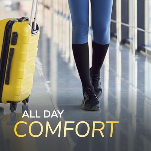 Detalle de Dr. Scholl's Comfortable Flight Socks – Compression Stocking for Travel