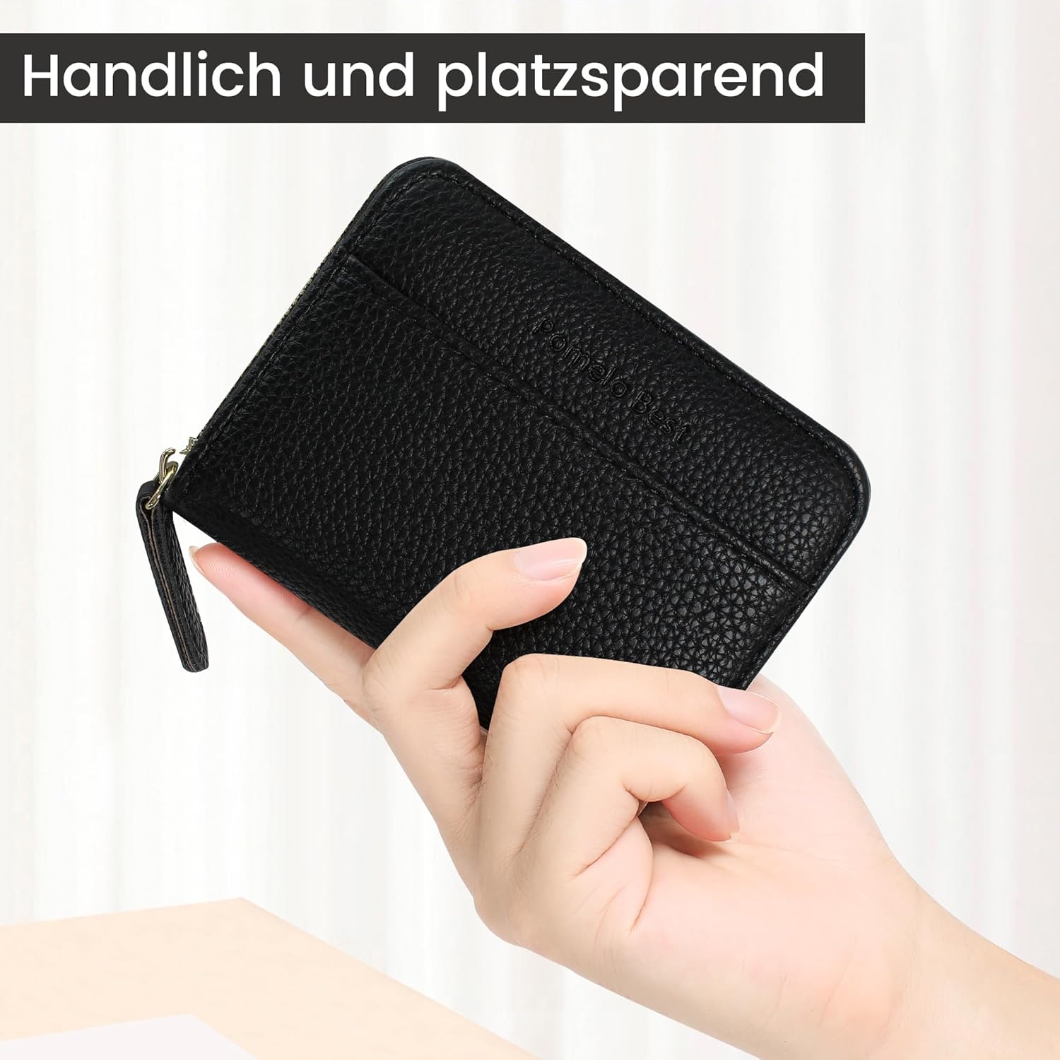 Thumbnail 2 de Pomelo Best Kreditkartenetui Damen mit RFID-Schutz, viele Fächer & Münzfach