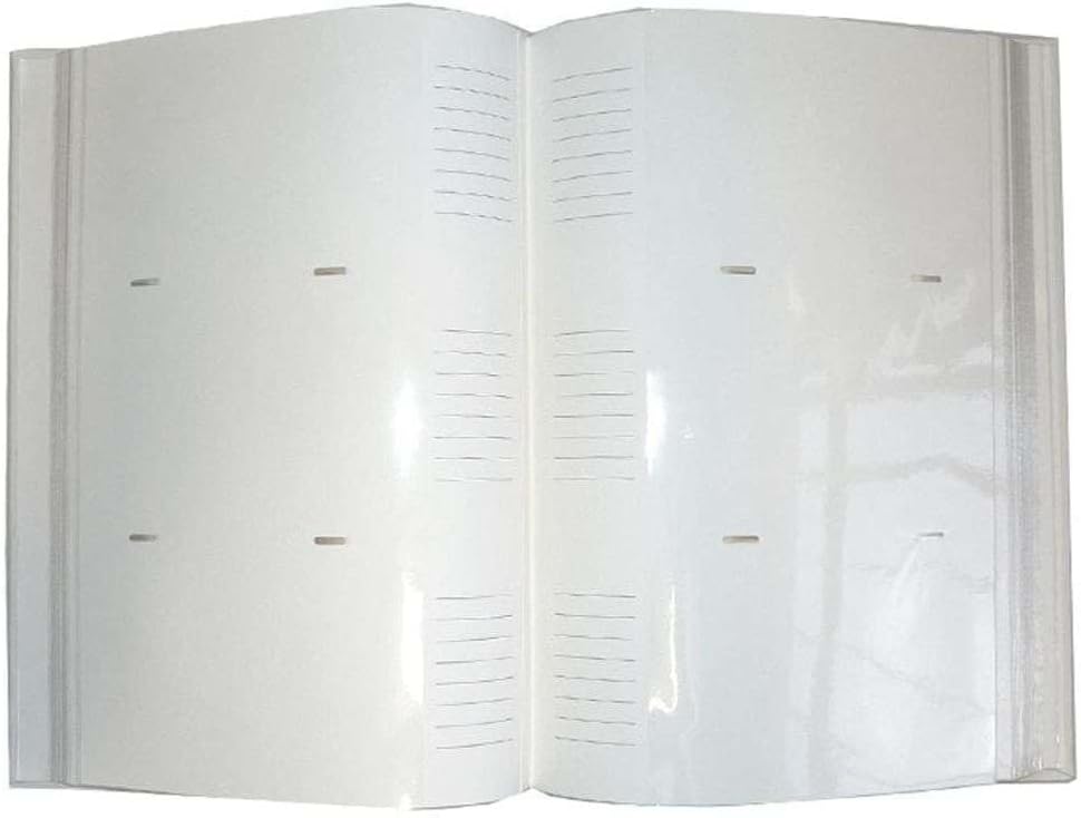Detalle de Walther Design Album Photo Blanc 300 Photos 10 x 15 cm Memo Book Simili Cuir avec gaufrage, Monza ME-140-W